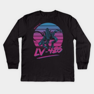 Welcome to LV-426 Kids Long Sleeve T-Shirt